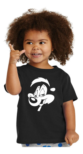 Playera Bebé Niño Pepe Le Pew Zorrillo Caricaturas Mod. 01