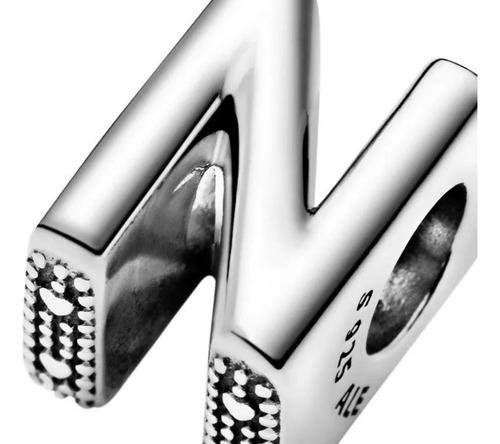 Dije De Plata Pandora Moments Letra N Flip flop