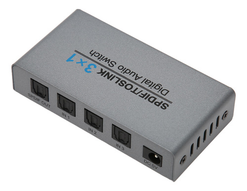 Sonido Digital Spdif Para Control Remoto Óptico Toslink De 3
