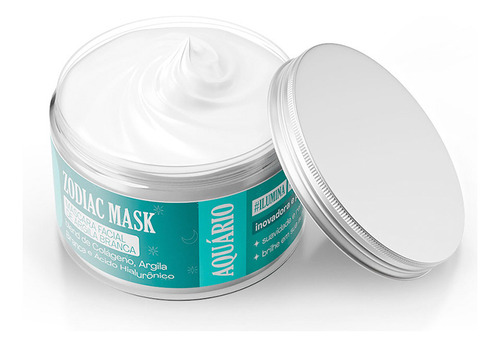 Máscara Facial De Colágeno 120g - Save The Skin Momento de aplicação Dia/Noite Tipo de pele ARGILA BRANCA