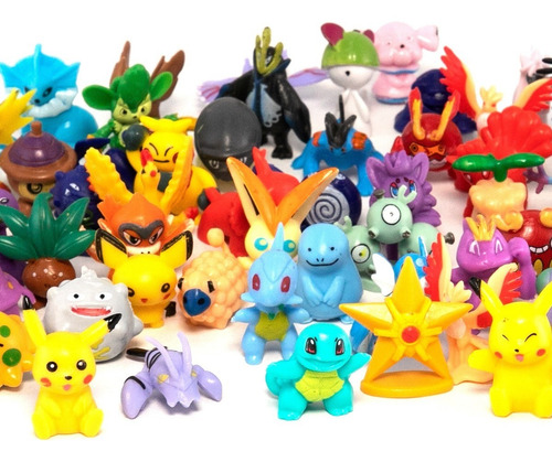 Pokémon Paquete Figuras Coleccionables 72 Con Pikachu
