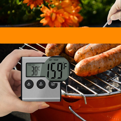 Termómetro Digital Para Carnes Celsius/fahrenheit