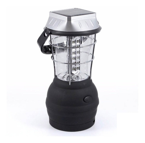 Farol Recargable 63 Leds Dinamo 12v Solar Camping Garageimpo