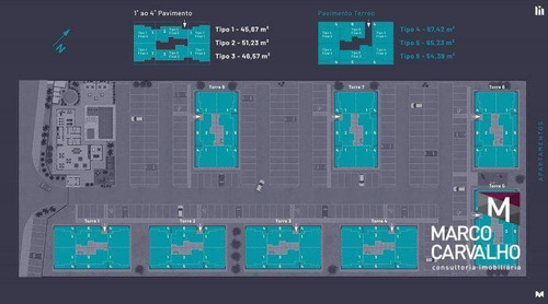 Imagem 18 de 30 de Apartamento Com 2 Dormitórios À Venda, 57 M² Por R$ 197.900,00 - Distrito Industrial - Marília/sp - Ap0403