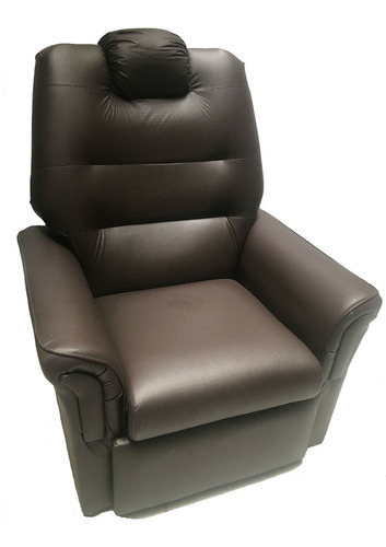 Sillon Poltrona Reclinable Relax Marron Casi Cama Kromo-s