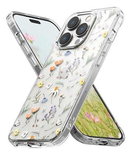 Case Ringke Fusion Design iPhone 14 Pro Max - Floral De Usa