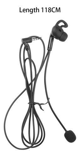 Rbitro Auricular De Un Solo Oído Auriculares Con Cable