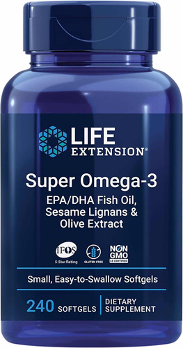 Súper Omega 3 Fish Oil X2000 Mg X 240 Caps - Certifica Ifos5