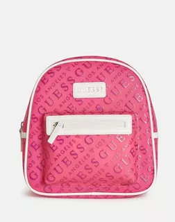 Guess Mochila Original Diagonal Logo Print Jelly Backpack