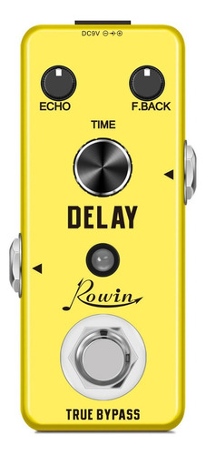 Rowin Lef-314 Guitar Delay Pedal, Analog Effect, 2024