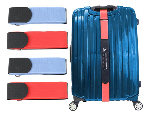 Boxer Paquete De 4 Correas De Velcro Para Equipaje Para Viaj