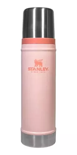 Termo Stanley Rosa - 591ml - Tapón Cebador - Caja - Original