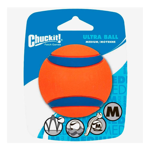 Juguete 1 Pelota Ultra Chuckit Para Ir A Buscar Mediano