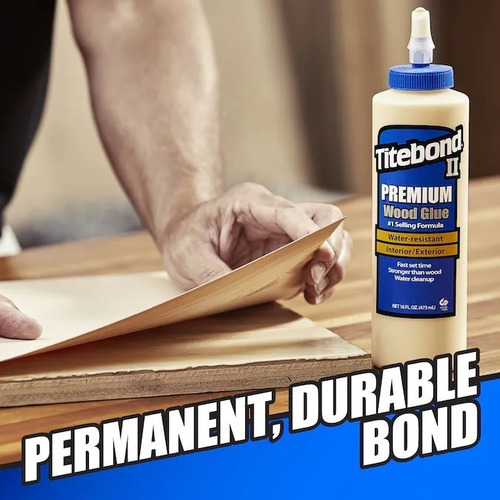 Titebond Ii Premium Pegamento Para Madera Galon - 3 Piezas (Usado)