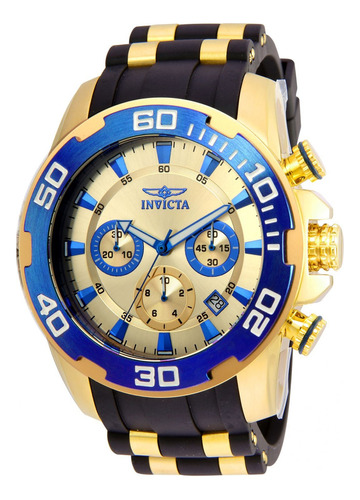 Reloj Invicta 22343 Oro Negro Hombre