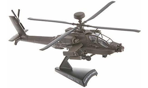 Daron Postage Stamp Boeing Ah-64d Apache Longbow 1-100 Escal
