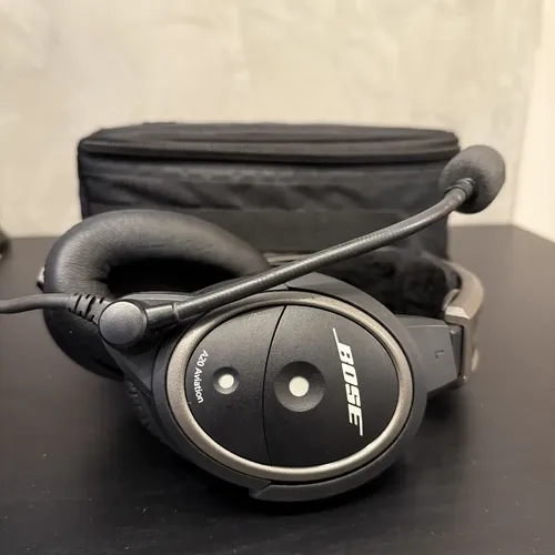 Fone Bose A20® Aviation Headset 6-pin Lemo Aeronáutico Usado