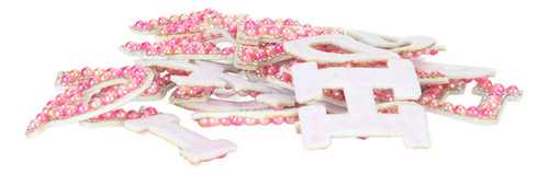 Parches Con Letras, 26 Piezas, Planchadas Con Diamantes De I