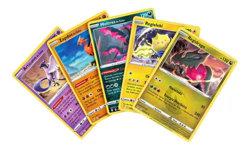 Kit Nº3 - 20 Apliques Variados Pokémon Lendários