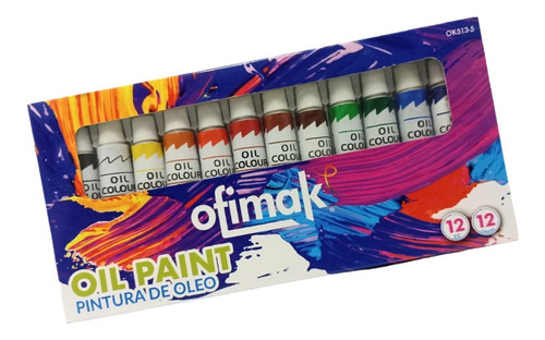 Pintura De Oleo Ofimak 12 Col 