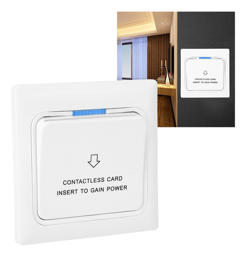 Panel De Reconocimiento De Electricidad Con Sensor De Alimen
