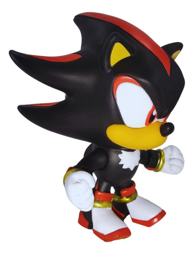 Mini Figura Shadow Sonic 12cm - Fandom Box Colecionável
