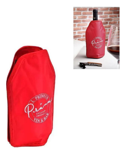 Bolsa Termica Wine Bag Sacola Luxo Cooler Vinho Congelante