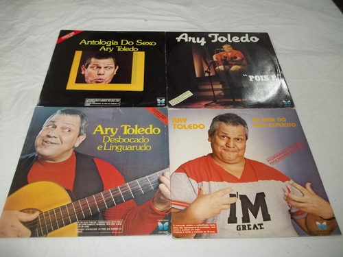 Lp Vinil - Ary Toledo - 4 Discos