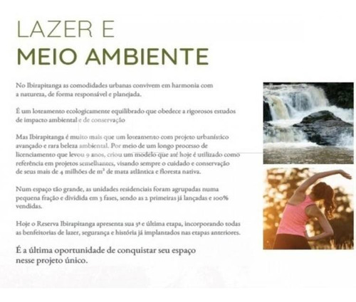 Terreno Em Condomínio Para Venda Em Santa Isabel, Condomínio Ibirapitanga - Te0614-d_1-1267186