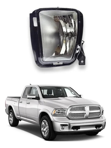 Farol Auxiliar Dodge Ram 2013 Em Diante (estoque)