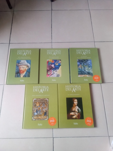 Historia Del Arte 5 Tomos - Folio 