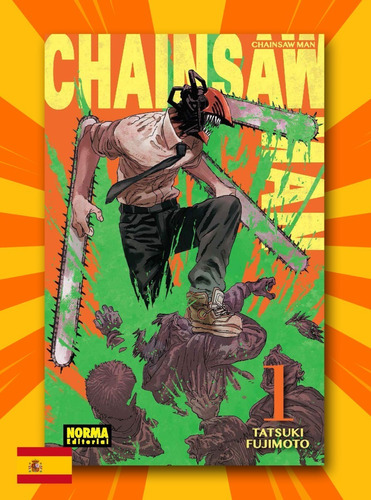 Chainsaw Man Vol 1 Manga Idioma Español Editorial Norma