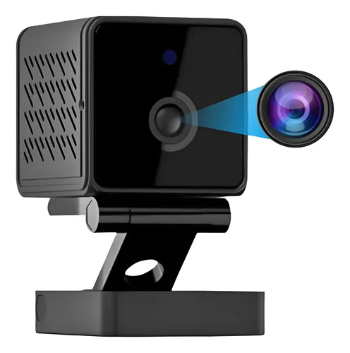 Mini Cámara Espia Int Vq9 Tipo Cubo Ip Wifi App Tuya Smart