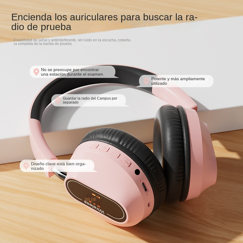 Audífonos Inalámbricos Audífonos De Diadema Bluetooth Uid-25