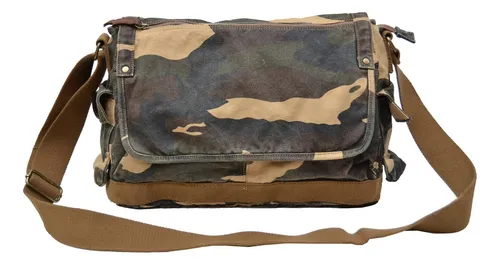 comprar Bolso Mensajero De Lona Gootium Bolso Tipo Bandolera Vintage