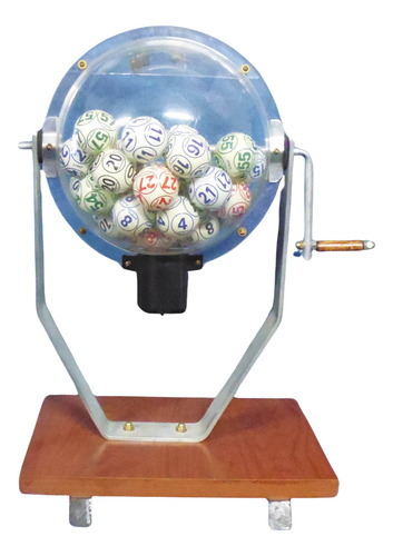 Juego De Bingo 20 Cm Con Boquilla De Metal Y 200 Cartones