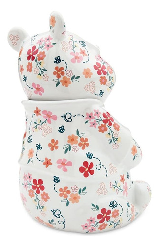 Winnie The Pooh Disney - Tarro De Galletas / Galletero Color Blanco