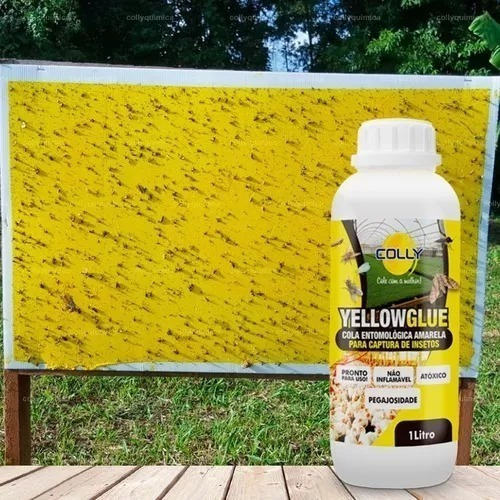 Cola Entomológica Yellowglue 1litro Amarillo, Cola Amarela
