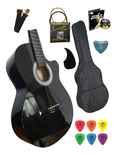 Guitarra Acustica Con Resaque Super Pack