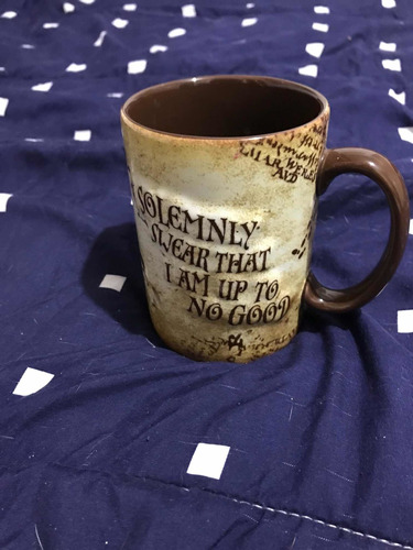 Taza Harry Potter Marauders Map / Mapa Del Merodeador-nueva