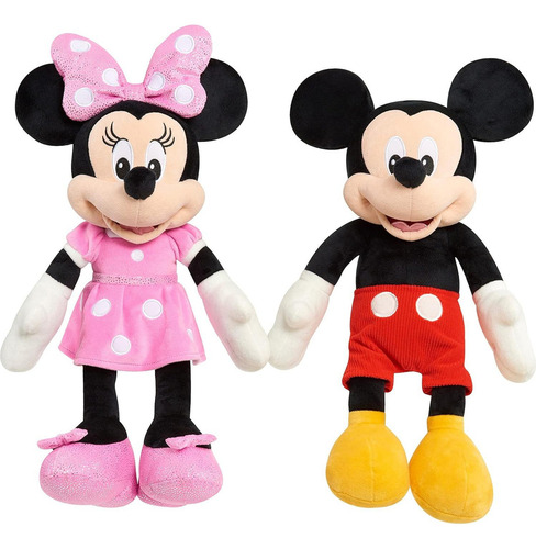 Peluche Minnie Mouse Grande 48 Cm Just Play 2+ Años