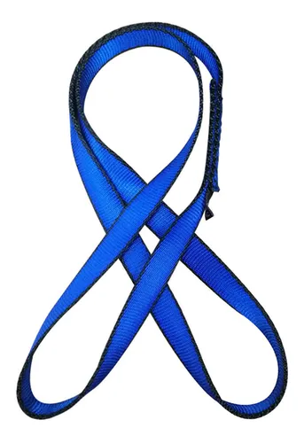 Sling De La Cuerda De La Cuerda De La Cuelga Del 130 Cm Azul Sling De La Cuerda De La Cuerda De La Cuelga Del 130 Cm Azul