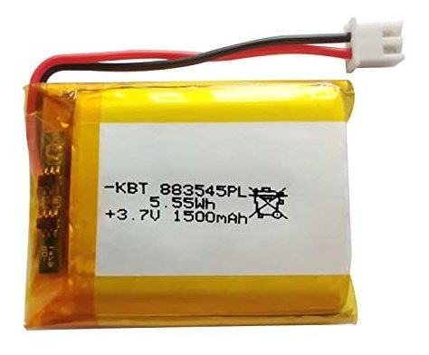 Bateria Lipo 883545 3.7v 1500mah Con Conector Jst 