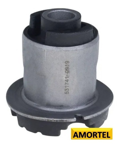 Imagem 4 de 8 de Kit 4 Buchas Do Eixo Quadro Traseiro Peugeot 206 / 207