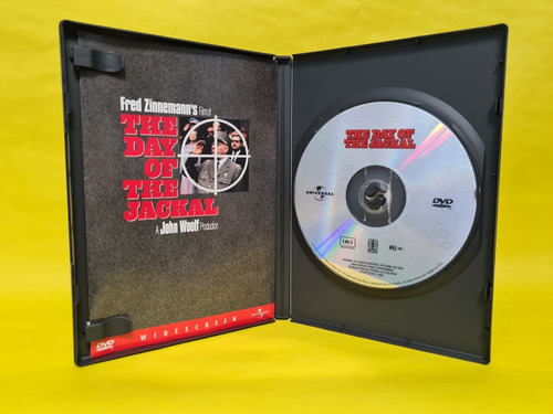 Dvd / The Day Of The Jackal / El Día Del Chacal / Edward Fox (Usado)