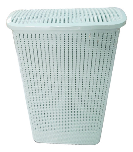 Práctico Y Elegante Cesto Ropa Tejido 60 Litros