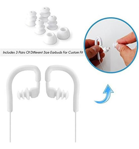 Pylehome Audífonos Impermeables Con Cable - Ip7 Grado Mari