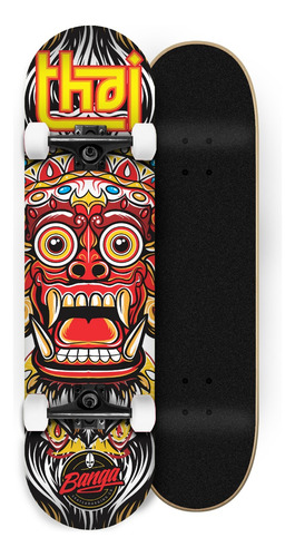 Skate Completo Maple Excelente Calidad Banga Boards Pro