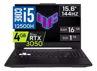 Asus Tuf Dash F15 Core I5 12va 16gb 1tbssd 4gb Rtx3050 15.6