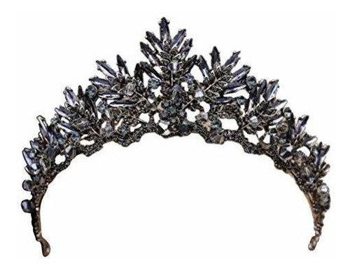 Diademas Frcolor Vintage Baroque Crown Alloy Prom Quenn Cr 